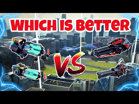 [WR] 🔥 [Nerf]Hwangje Yeoje VS Smuta Razdor Weapon Comparison |War Robots|