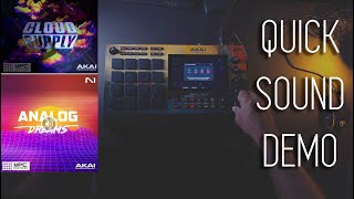 Video thumbnail for Quick Sound Demo with Native Instruments Cloud Supply & Analog Dreams MPC by Emissary Uly