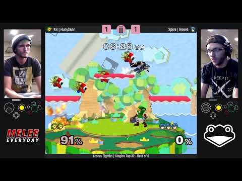 We Need Some Space 2 - KB | Hunybear (Link) vs Spire | Reeve (Marth) - Losers Eighths