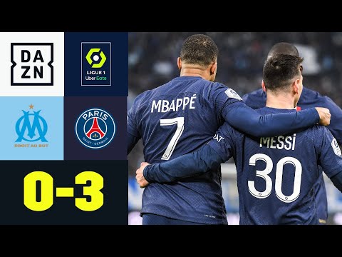 Zweimal Mbappe! PSG lässt Marseille keine Chance: Marseille - PSG 0:3 | Ligue 1 | DAZN Highlights