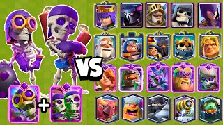 WALL BREAKER and EVOLVED BOMBER vs ALL CARDS | Clash Royale