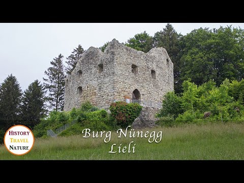 Burgen und Schlösser Schweiz - Burg Nünegg - Lieli - Kanton Luzern