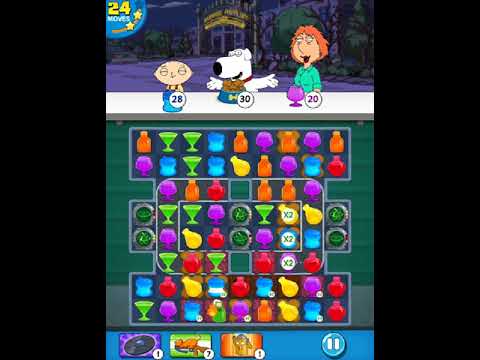 Family Guy - Another Freakin Mobile Game - Level 289 - No Boosters (by match3news.com)