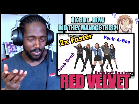 PRO DANCER REACTS TO Red Velvet 2X FASTER Dumb Dumb + Russian Roulette & Peek A Boo WEEKLY IDOL