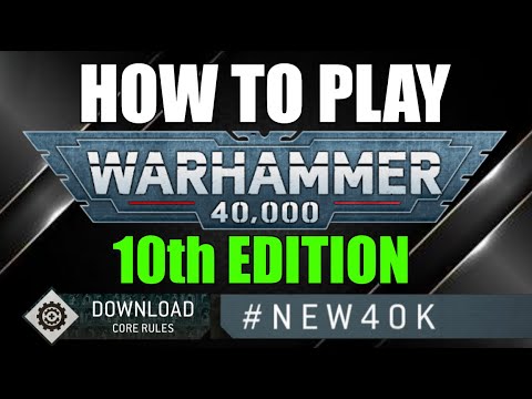 How To PLAY: Warhammer 40,000 10th Edition [New Version] 40K For Beginners #new40k