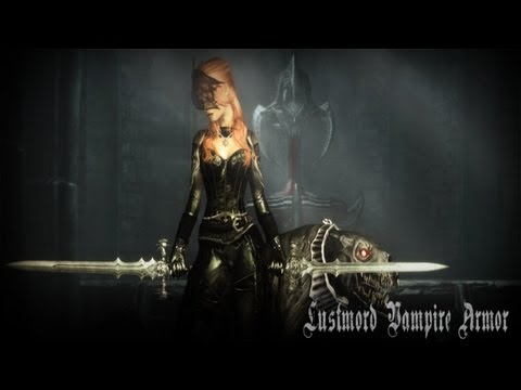 Skyrim Mod of the Day - Episode 76: Lustmord Vampire Armor/Steampunk Mace/Weapon Enchantment Visual Effects