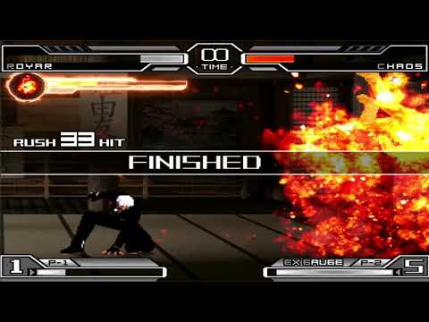 KOF Mugen K royar (me) vs Chaos