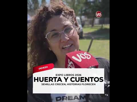GENERAL DEHEZA: EXPO LIBROS 2026, CON HUERTA Y CUENTOS.