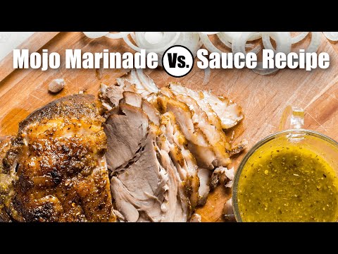 Cuban MOJO Recipe | No, Mojo-Marinade and Mojo-Sauce are NOT the same!
