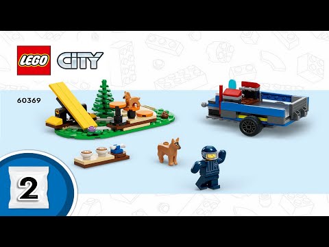 LEGO instructions - City Police - 60369 - Mobile Police Dog Training (Book 2)