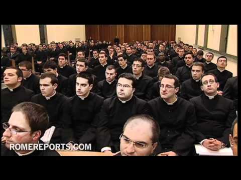 Papa pide a los seminaristas romanos que sean hombres inconformistas