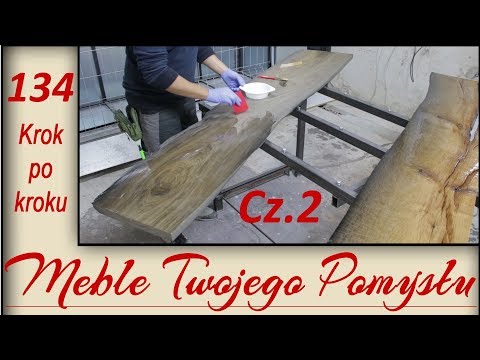 Cz.2 Gruntowanie żywicą epoksydową, przygotowanie desek do zalewania / epoxy table