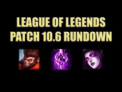 League of Legends Patch 10.6 Rundown | BRAND JUNGLE OP?