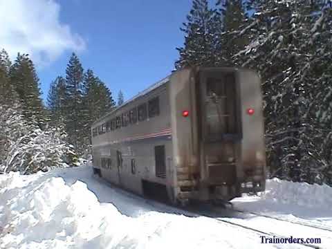 Classic Railroad Series 1018 - Merry Christmas With Amtrak #6 In 2011 Where There Is No Snow Now