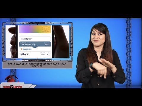 Apple warning: Don’t keep credit card near leather (ASL - 8.24.19)