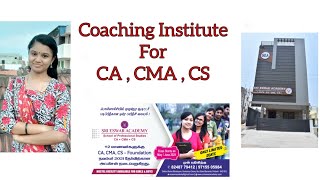 Best coaching institute for CA , CMA & CS in tamilnadu