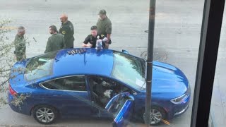 Dallas police arrest masked man near watch party after finding ammunition in vehicle