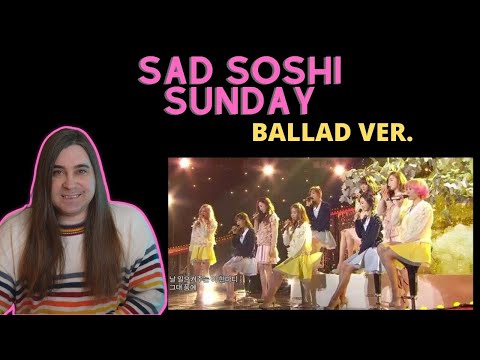 Sad Soshi Sunday!  Reacting to "Sailing + SooFanny ver, Promise, Time Machine & Set Me Free"