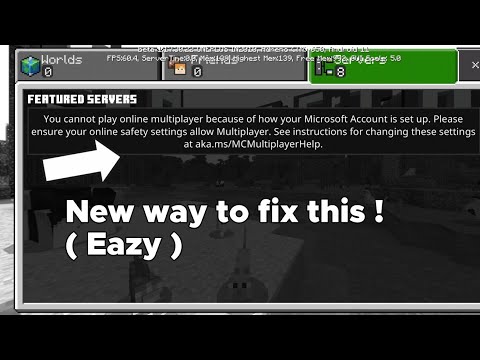How to fix privacy and online safety setting in Minecraft PE