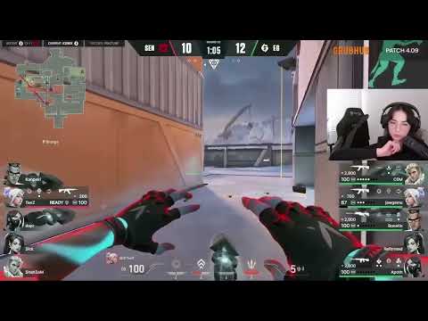 Kyedae reacts to Sentinels 0-2 to Evil Geniuses