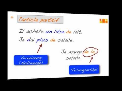 Mengenangaben (Teil 2): der Teilungsartikel