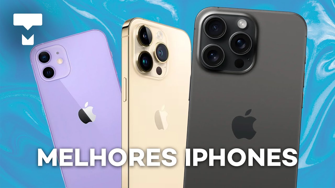TOP 5 MELHORES IPHONES que vale mais comprar em 2024