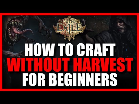 Detailed Guide on How to Craft Without Harvest for Beginners | Path of Exile 3.11