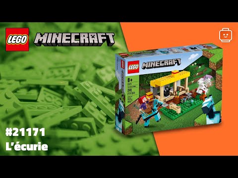Vidéo LEGO Minecraft 21171 : L’écurie