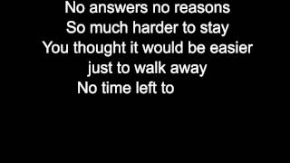 No Answers No Reasons