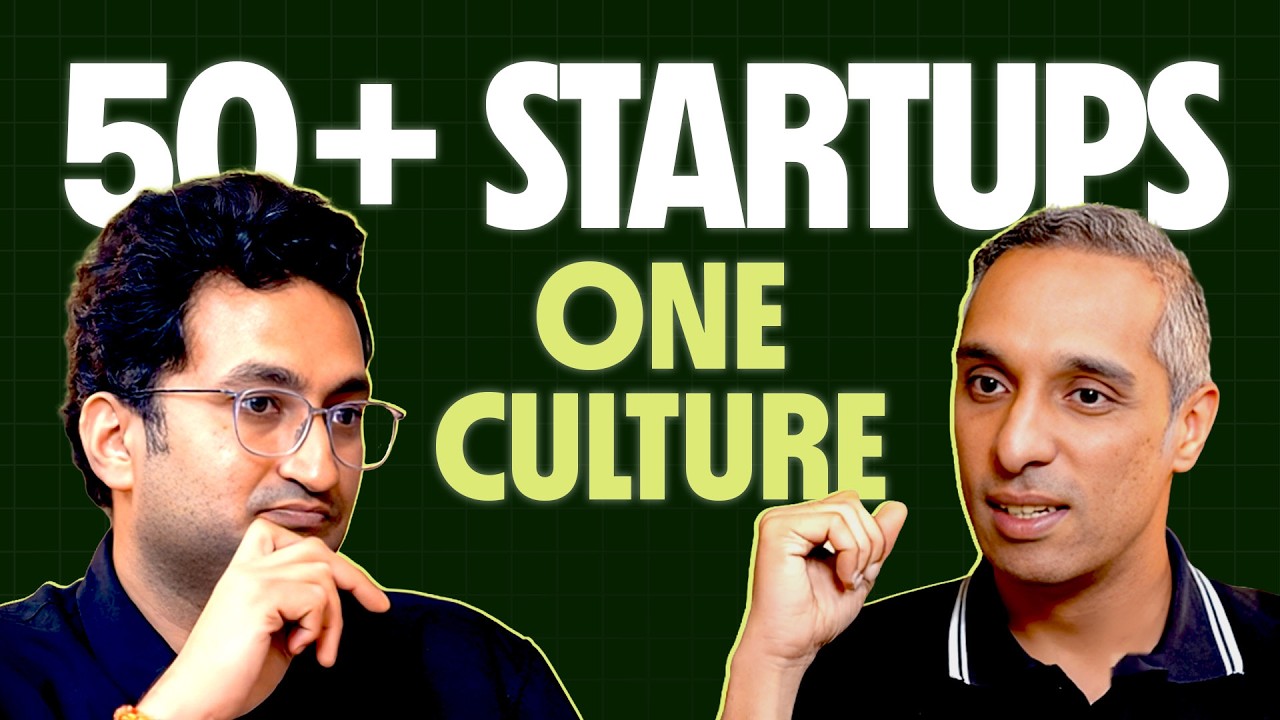 How Capillary Built a Culture That Created 50+ Founders | Aneesh Reddy