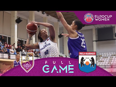 CSM Constanta v Peli-Karhut | Full Basketball Game | EuroCup Women 2024-25