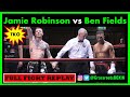 Jamie Robinson Vs Ben Fields TKO For Robinson FULL FIGHT TM14 Mo Prior Promotions 22 04 23