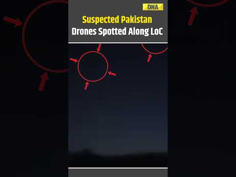 India Pakistan News: Pakistani Sending Drones Across LoC? #indiapakistan #shorts #viral