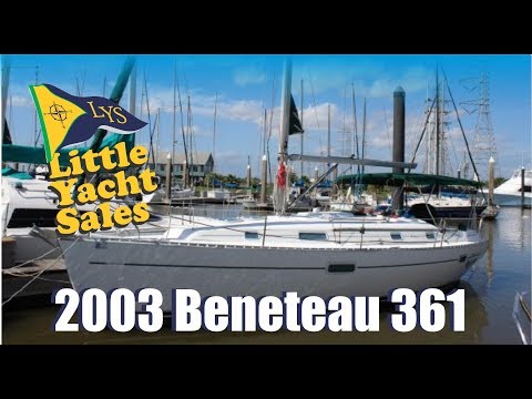 SOLD!!! 2003 Beneteau Oceanis 361 Sailboat for sale at Little Yacht Sales, Kemah Texas