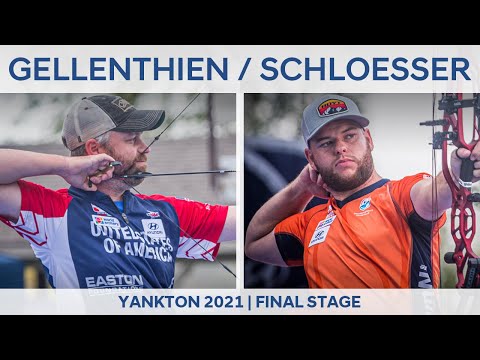 Braden Gellenthien v Mike Schloesser – compound men gold | Yankton 2021 World Cup Final