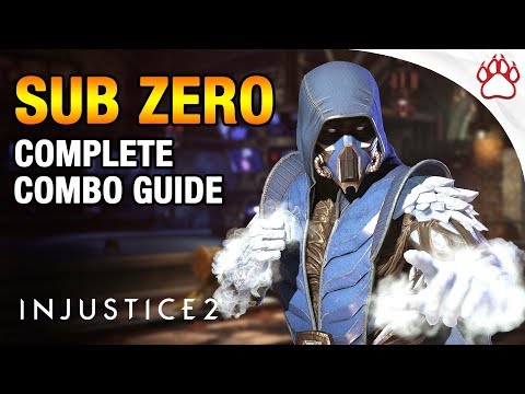 Injustice 2: How To Play Sub Zero (Strategy Guide) - Combos, Tips & More!