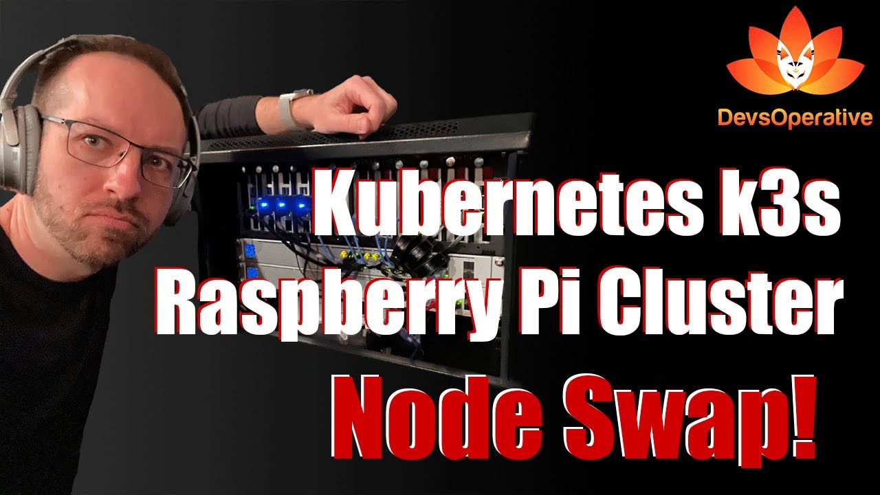 YouTube thumbnail for Kubernetes K3s Raspberry Pi Cluster Node Swap! video