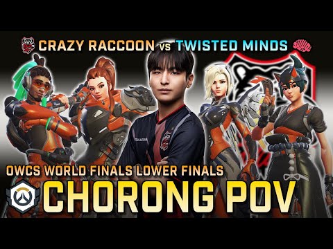[ CH0R0NG ] MERCY in OWCS?! | Crazy Raccoon vs Twisted Minds | OWCS World Finals Lower Finals