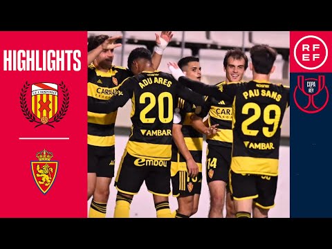 Resumen | Copa del Rey | CE L'Hospitalet 1-5 Real Zaragoza | Primera eliminatoria