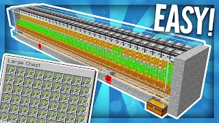 Minecraft Easy Sugarcane Farm! Fully Automatic! 11