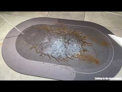Water Absorbent Non-Slip Bathroom Mat