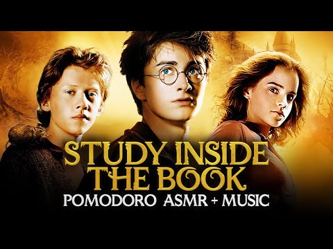 6h Study Session: PRISONER OF AZKABAN 🐺✏️ Harry Potter Pomodoro, Hogwarts Sounds Study Session