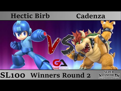SMASHLAN'D 100 - Winners Round 2: Plus Ultra! | Hectic Birb (Mega Man) vs Cadenza (Bowser)