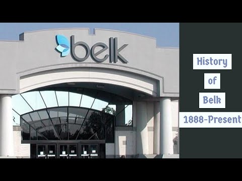 The History of Belk Department Stores