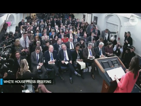 White House press briefing with press secretary Sarah Huckabee Sanders