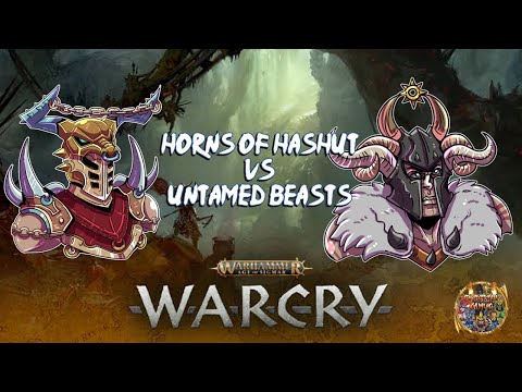 Age of Sigmar Warcry Battle Report: Horns of Hashut vs Untamed Beasts