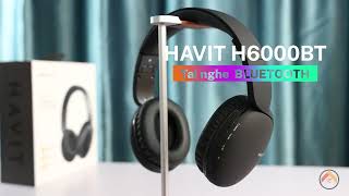 Video thumbnail for Tai nghe Bluetooth HAVIT H600BT | Chụp tai chống ồn, hỗ trợ kết nối jack 3,5mm & thẻ nhớ by Thietbithongminh 247