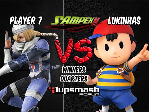 [SAMPEX II] Player 7 (Sheik) vs Lukinhas (Ness) - Winners Quarters