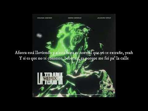 Young Cister, Nicki Nicole, Alvaro Diaz - LA TERAPIA Remix || LETRA