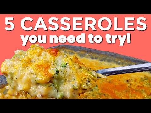 5 HOLIDAY Side Casserole Recipes I make every year!